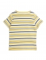 Preview: MINI RODINI T-Shirt Rib Streifen - gelb